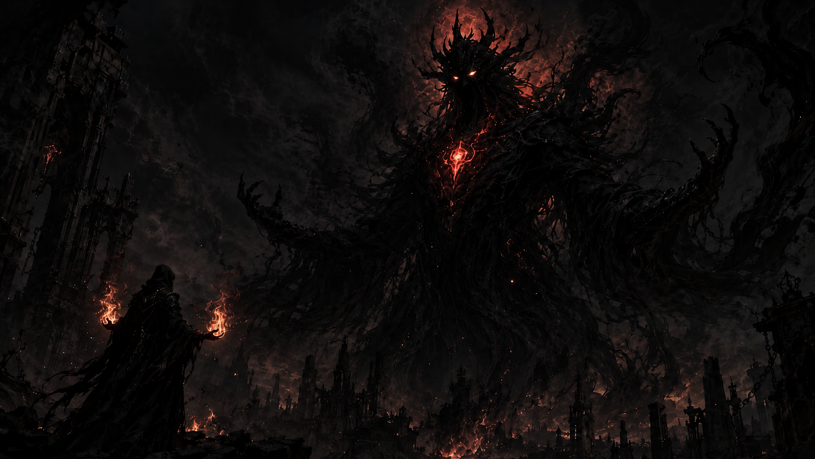 Maldicius, divinidad caótica y oscura